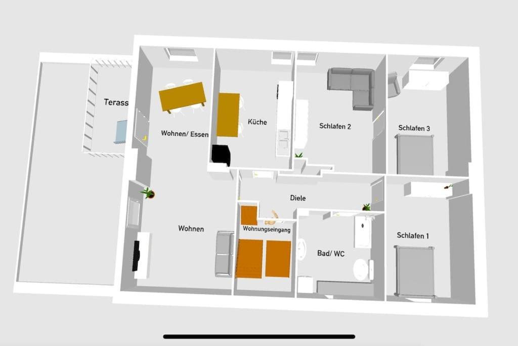 Dachgeschoss Traum Bluecherstr - Naehe Dus & Dortmund & Koeln & Essen